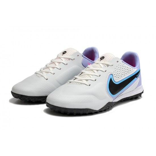 Kopacky Nike React Tiempo Legend 9 Pro TF Low Bílý Nachový Černá Pánské