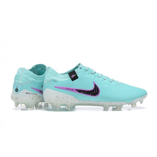 Kopacky Nike Tiempo Legend 10 Elite FG LightModrý Nachový Pánské