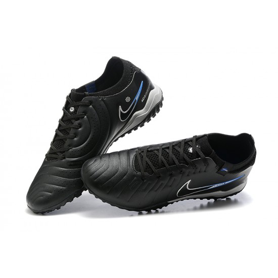 Kopacky Nike Tiempo Legend 10 Elite TF Černá Modrý Pánské Low