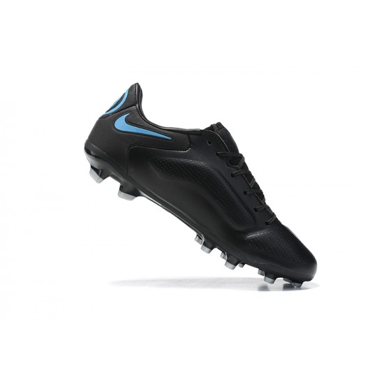 Kopacky Nike Tiempo Legend 9 Elite FG Černá Modrý Low Pánské