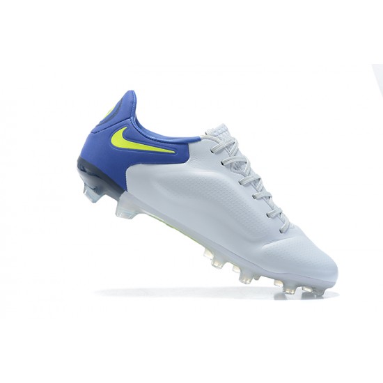 Kopacky Nike Tiempo Legend 9 Elite FG Černá Modrý Žlutý Šedá Low Pánské