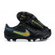 Kopacky Nike Tiempo Legend 9 Elite FG Černá Modrý Žlutý Low Pánské