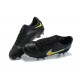 Kopacky Nike Tiempo Legend 9 Elite FG Černá Modrý Žlutý Low Pánské