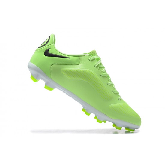 Kopacky Nike Tiempo Legend 9 Elite FG Černá Zelená LightZelená Low Pánské