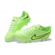 Kopacky Nike Tiempo Legend 9 Elite FG Černá Zelená LightZelená Low Pánské