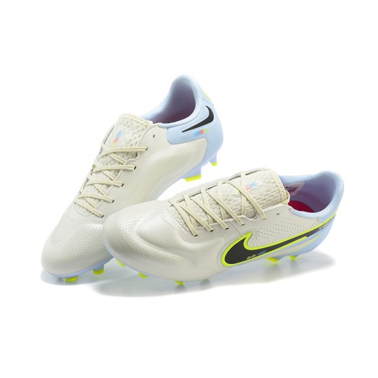 Kopacky Nike Tiempo Legend 9 Elite FG LightModrý Žlutý Černá Hnědožlutý Low Pánské