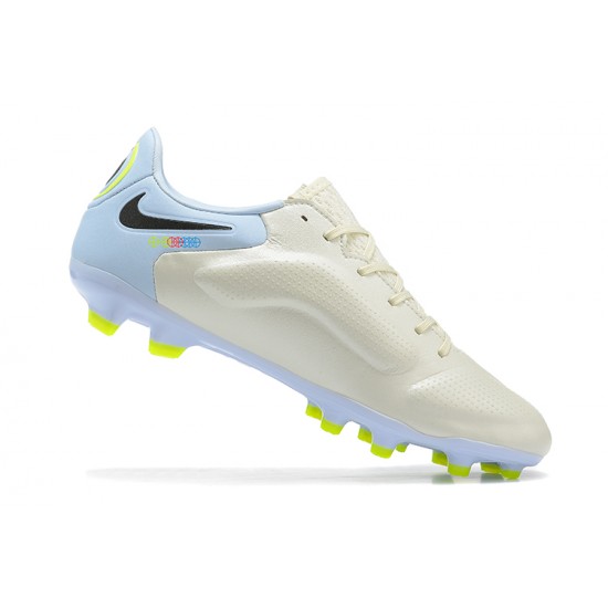 Kopacky Nike Tiempo Legend 9 Elite FG LightModrý Žlutý Černá Hnědožlutý Low Pánské