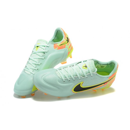 Kopacky Nike Tiempo Legend 9 Elite FG LightZelená Žlutý Černá Oranžovýý Low Pánské