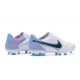 Kopacky Nike Tiempo Legend 9 Elite FG LightNachový Bílý Modrý Černá Low Pánské