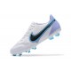 Kopacky Nike Tiempo Legend 9 Elite FG LightNachový Bílý Modrý Černá Low Pánské