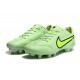 Kopacky Nike Tiempo Legend 9 Elite FG Low Zelená Pánské