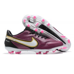 Kopacky Nike Tiempo Legend 9 Elite FG Low Nachový Bílý Pánské 