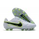 Kopacky Nike Tiempo Legend 9 Elite FG Low Bílý Zelená Pánské