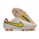 Kopacky Nike Tiempo Legend 9 Elite FG Low Bílý Oranžovýý Pánské