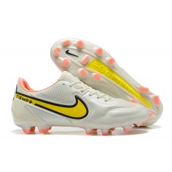 Kopacky Nike Tiempo Legend 9 Elite FG Žlutý Černá Oranžovýý Low Pánské 