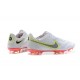 Kopacky Nike Tiempo Legend 9 FG LightOranžovýý Zelená Žlutý Low Pánské