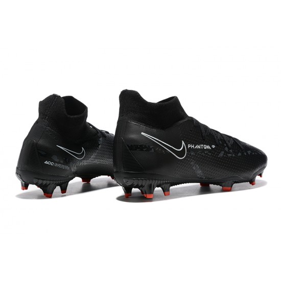 Kopacky Nike Phantom GT Elite Dynamic Fit FG High Černá Červené Pánské