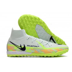 Kopacky Nike Phantom GT Elite Dynamic Fit TF High Šedá Zelená Pánské 