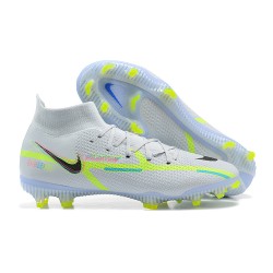 Kopacky Nike Phantom GT2 Dynamic Fit Elite FG Béžový Žlutý Černá Červené High Pánské 