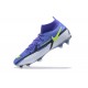 Kopacky Nike Phantom GT2 Dynamic Fit Elite FG Modrý Žlutý Bílý High Pánské