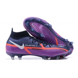 Kopacky Nike Phantom GT2 Dynamic Fit Elite FG Nachový Oranžovýý Černá Bílý High Pánské 