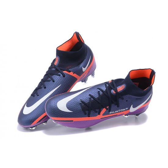 Kopacky Nike Phantom GT2 Dynamic Fit Elite FG Nachový Oranžovýý Černá Bílý High Pánské