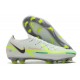 Kopacky Nike Phantom GT Elite FG Low Bílý Zelená Pánské