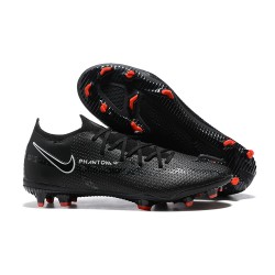 Kopacky Nike Phantom GT2 Elite FG Bílý Černá Oranžovýý Low Pánské 