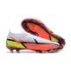 Kopacky Nike Phantom GT2 Elite FG Bílý Oranžovýý Žlutý Černá Low Pánské