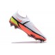 Kopacky Nike Phantom GT2 Elite FG Bílý Oranžovýý Žlutý Černá Low Pánské