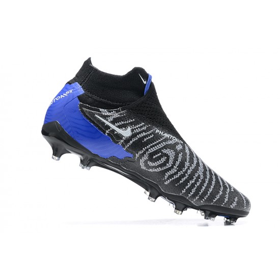 Kopacky Nike Phantom GX Elite DF Link FG Černá Bílý Modrý High  Pánské