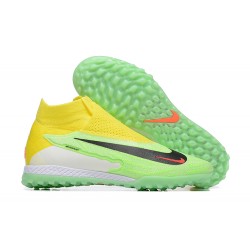 Kopacky Nike Phantom GX Elite DF Link TF Černá Žlutý Zelená Oranžovýý High  Pánské