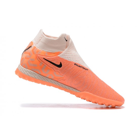 Kopacky Nike Phantom GX Elite DF Link TF Fuchsia Oranžovýý Černá High  Pánské