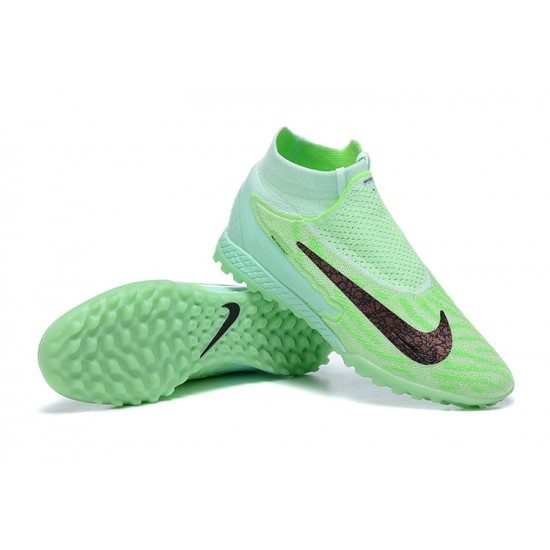 Kopacky Nike Phantom GX Elite DF Link TF Zelená Černá LightZelená High  Pánské