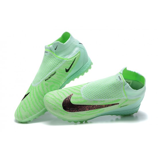 Kopacky Nike Phantom GX Elite DF Link TF Zelená Černá LightZelená High  Pánské