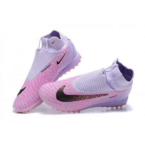 Kopacky Nike Phantom GX Elite DF Link TF LightNachový Růžový High  Pánské