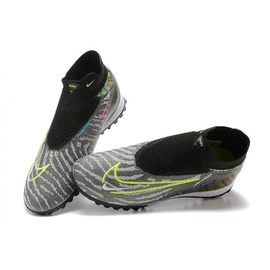 Kopacky Nike Phantom GX Elite DF Link TF Mixtz Žlutý Černá Šedá High  Pánské