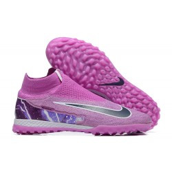 Kopacky Nike Phantom GX Elite DF Link TF Nachový Černá Bílý High  Pánské