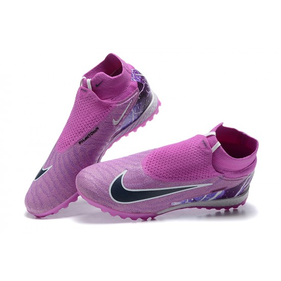 Kopacky Nike Phantom GX Elite DF Link TF Nachový Černá Bílý High  Pánské