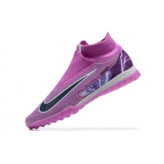 Kopacky Nike Phantom GX Elite DF Link TF Nachový Černá Bílý High  Pánské