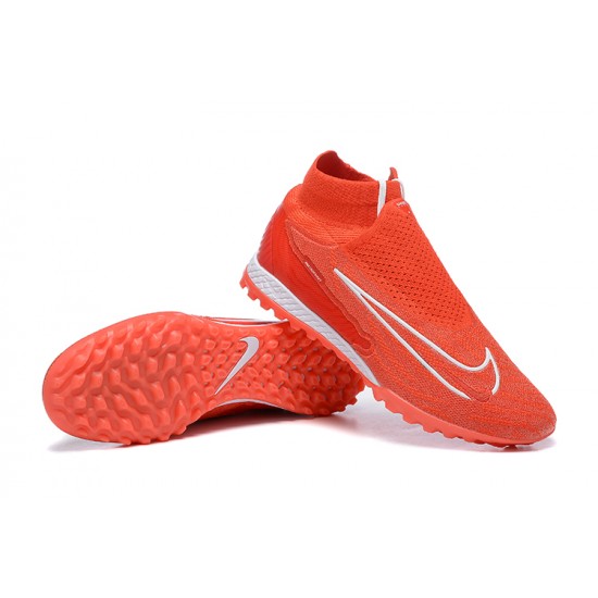 Kopacky Nike Phantom GX Elite DF Link TF Červené Bílý High  Pánské