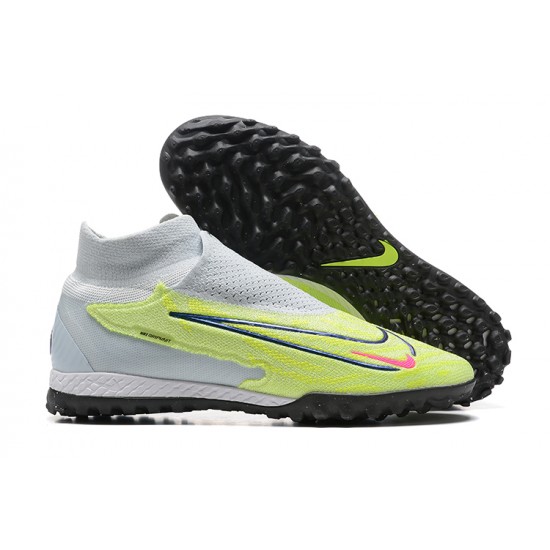 Kopacky Nike Phantom GX Elite DF Link TF Žlutý Černá Šedá High  Pánské