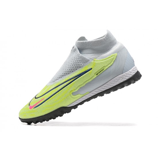 Kopacky Nike Phantom GX Elite DF Link TF Žlutý Černá Šedá High  Pánské