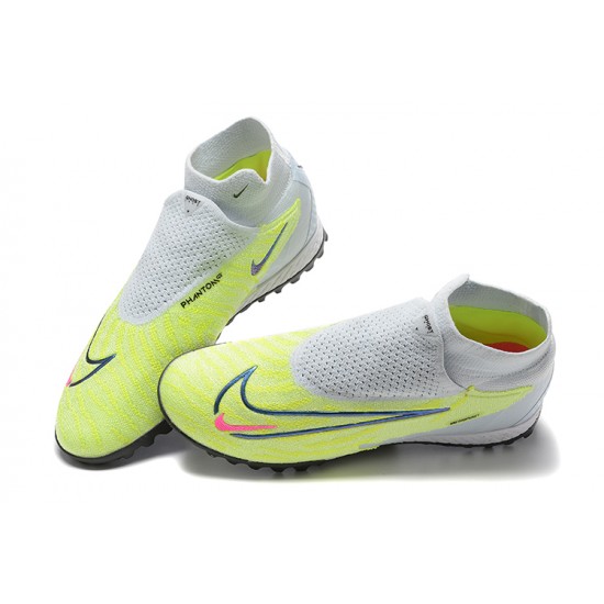 Kopacky Nike Phantom GX Elite DF Link TF Žlutý Černá Šedá High  Pánské