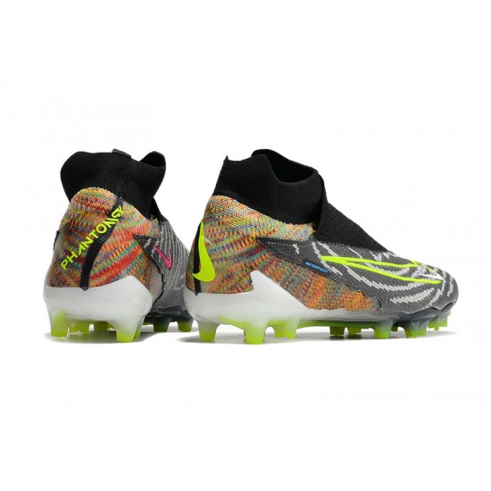 Kopacky Nike Phantom GX Elite FG Černá Zelená Pánské Dámské