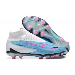 Kopacky Nike Phantom GX Elite FG Černá LightModrý Růžový High  Pánské