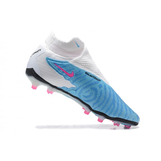 Kopacky Nike Phantom GX Elite FG Černá LightModrý Růžový High  Pánské