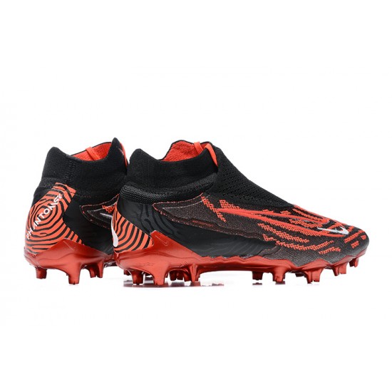 Kopacky Nike Phantom GX Elite FG Černá Červené Pánské Dámské