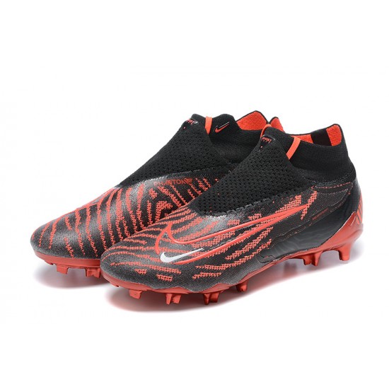 Kopacky Nike Phantom GX Elite FG Černá Červené Pánské Dámské