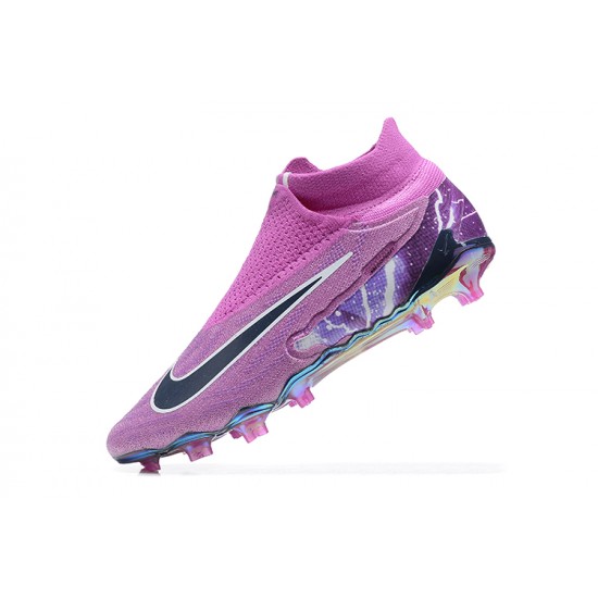 Kopacky Nike Phantom GX Elite FG Černá Bílý Nachový High  Pánské